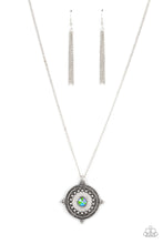 Load image into Gallery viewer, Paparazzi Compass Composure - Green Necklace
