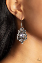 Load image into Gallery viewer, Paparazzi Palace Perfection - Purple Earring
