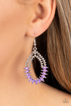 Load image into Gallery viewer, Paparazzi Lucid Luster - Purple Earrings
