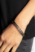 Load image into Gallery viewer, Paparazzi Some Serious Shimmer - Black Bracelet
