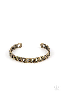 Paparazzi Some Serious Shimmer - Brass Bracelet