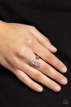 Load image into Gallery viewer, Paparazzi Diamond Duo - Silver Ring
