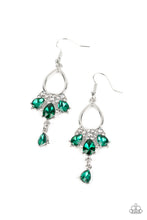 Load image into Gallery viewer, Paparazzi Coming in Clutch - Green Earrings
