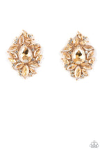 Load image into Gallery viewer, Paparazzi We All Scream for Ice QUEEN - Gold Earrings
