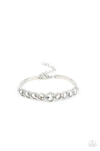 Load image into Gallery viewer, Paparazzi Lusty Luster - White Bracelet
