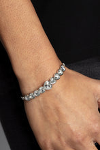 Load image into Gallery viewer, Paparazzi Lusty Luster - White Bracelet
