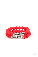 Load image into Gallery viewer, Paparazzi Dip and Dive - Red Bracelet
