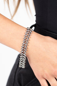 Paparazzi Seize the Sizzle - Black Bracelet