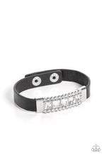 Load image into Gallery viewer, Paparazzi Rebel Reputation - Black Bracelet
