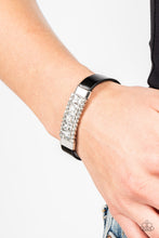 Load image into Gallery viewer, Paparazzi Rebel Reputation - Black Bracelet
