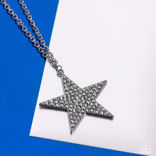 Load image into Gallery viewer, Paparazzi Rock Star Sparkle - Black Necklace
