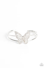 Load image into Gallery viewer, Paparazzi Butterfly Bella - White Bracelet
