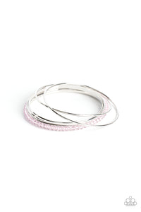 Paparazzi Prismatic Pizazz - Pink Bracelet