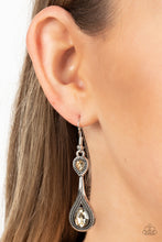 Load image into Gallery viewer, Paparazzi Dazzling Droplets - Brown Earrings
