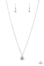 Load image into Gallery viewer, Paparazzi A Little Lovestruck - Purple Necklace
