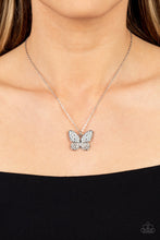 Load image into Gallery viewer, Paparazzi Flutter Forte - White Necklace
