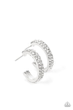 Load image into Gallery viewer, Paparazzi Positively Petite - White Earring

