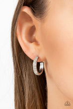 Load image into Gallery viewer, Paparazzi Positively Petite - White Earring
