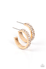 Load image into Gallery viewer, Paparazzi Positively Petite - Gold Earring
