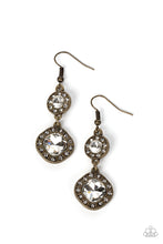 Load image into Gallery viewer, Paparazzi Modern Motives - Brass Earrings
