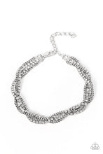 Load image into Gallery viewer, Paparazzi Box Office Bling - White Bracelet
