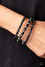 Load image into Gallery viewer, Paparazzi Its a Vibe - Black Bracelet
