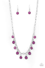 Load image into Gallery viewer, Paparazzi Moonbeam Magic - Purple Necklace
