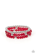 Load image into Gallery viewer, Paparazzi Prismatic Perceptions - Red Bracelet
