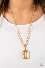 Load image into Gallery viewer, Paparazzi You Better Recognize - Gold Necklace

