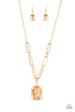 Load image into Gallery viewer, Paparazzi You Better Recognize - Gold Necklace
