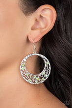 Load image into Gallery viewer, Paparazzi Enchanted Effervescence - Green Earrings
