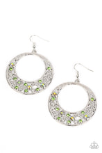 Load image into Gallery viewer, Paparazzi Enchanted Effervescence - Green Earrings
