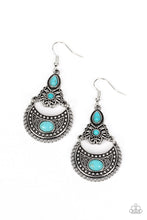 Load image into Gallery viewer, Paparazzi Sahara Samba - Blue Earrings
