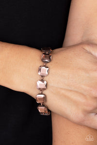 Paparazzi Mind-Blowing Bling - Copper Bracelet