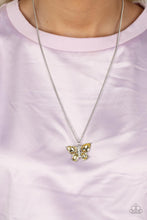 Load image into Gallery viewer, Paparazzi Free-Flying Flutter / Butterfly Beatitude - Yellow Set
