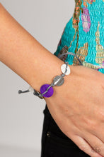Load image into Gallery viewer, Paparazzi Shore Up - Purple Bracelet
