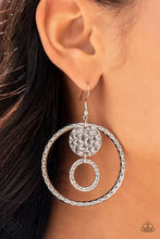Load image into Gallery viewer, Paparazzi Mojave Metal Art - Silver Earring
