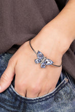 Load image into Gallery viewer, Paparazzi Butterfly Beatitude - Blue Bracelet
