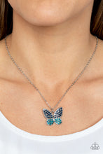 Load image into Gallery viewer, Paparazzi Flutter Forte - Blue Necklace
