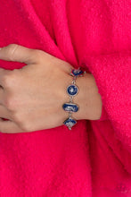 Load image into Gallery viewer, Paparazzi Speckled Shimmer - Blue Bracelet
