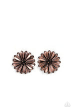 Load image into Gallery viewer, Paparazzi Daisy Dilemma - Copper Earring

