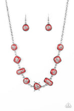 Load image into Gallery viewer, Paparazzi Fleek and Flecked - Red Necklace
