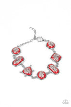 Load image into Gallery viewer, Paparazzi Speckled Shimmer - Red Bracelet

