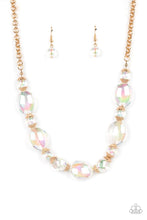 Load image into Gallery viewer, Paparazzi Prismatic Magic - Gold Necklace
