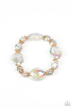 Load image into Gallery viewer, Paparazzi Iridescent Illusions - Gold Bracelet
