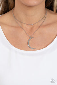 Paparazzi Modern Moonbeam - White Necklace