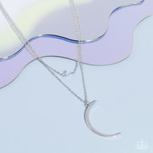 Load image into Gallery viewer, Paparazzi Modern Moonbeam - White Necklace
