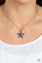 Load image into Gallery viewer, Paparazzi Botanical Ballad - Blue Necklace
