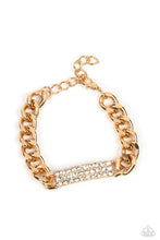 Load image into Gallery viewer, Paparazzi Icy Impact - Gold Bracelet
