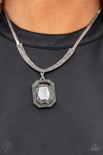 Load image into Gallery viewer, Paparazzi Fit for a DRAMA QUEEN - Silver Necklace
